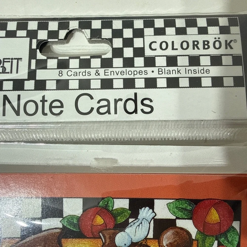 Mary Engelbreit LOT Stationary Envelopes Note Cards & Snap Out Of It Magnet 2004